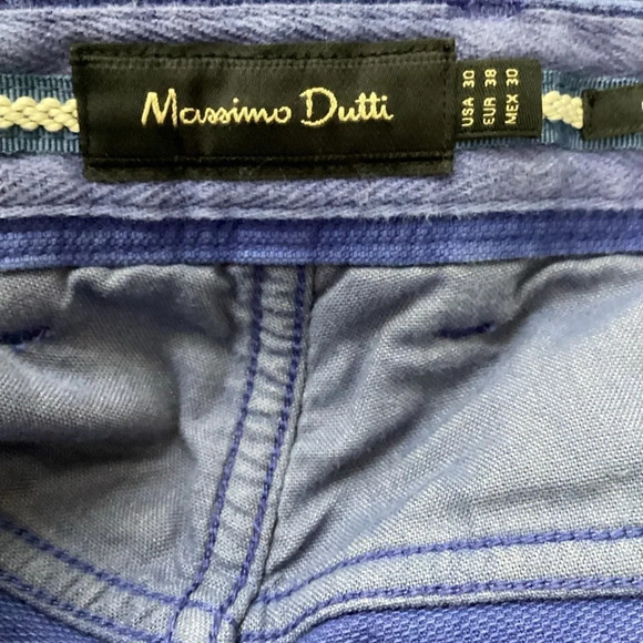 Massimo Dutti Slim Chino Pants Size 30 - Picture 5 of 9